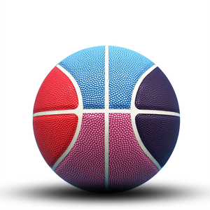 Pallone <span class=keywords><strong>da</strong></span> <span class=keywords><strong>basket</strong></span> per bambini <span class=keywords><strong>con</strong></span> logo personalizzato Multi-colore e <span class=keywords><strong>palla</strong></span> <span class=keywords><strong>da</strong></span> allenamento per interni - Product Image 2