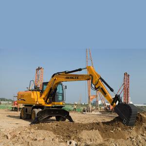 Ht155w shangdong hengte brand 15 <strong>ton</strong> <strong>wheel</strong> <strong>excavator</strong> for sale 0.6   m3 new iso  ce - Product Image 4