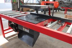 Gasolina mesa Circular <span class=keywords><strong>aserradero</strong></span> con cinta transportadora de la madera en <span class=keywords><strong>el</strong></span> bosque - Product Image 4