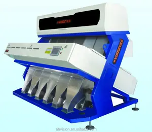 256 Kênh Máy Sấy Máy Chế Biến Cà Phê Đậu Màu Sorter Đa Chức Năng Màu Hạt Sorter Máy