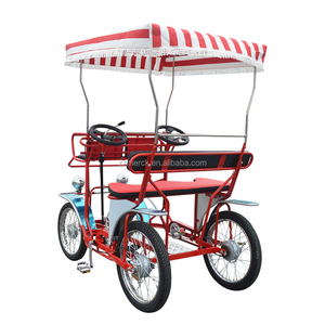 Quadricycle familial <span class=keywords><strong>à</strong></span> pédales pour quatre personnes, occasion, haute qualité, vente en gros - Product Image 3