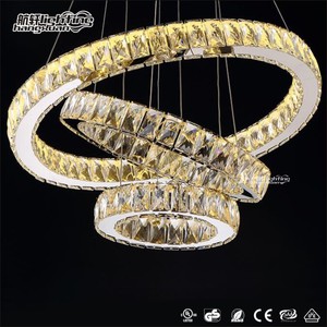 Colgando ronda Moderno araña de cristal k9 luz de techo de iluminación - Product Image 4