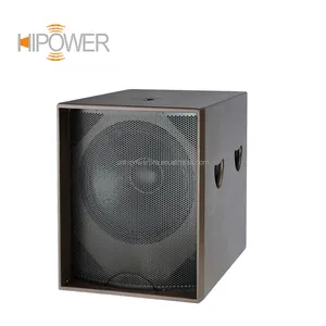 18 "Caja del Altavoz de Subgraves QGS-18 Solo 18 Pulgadas Subwoofer Para Sistemas de Sonido Del Altavoz de Dj