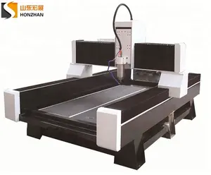 Nouvelle arrivée d'usine Honzhan Jinan! Machine de gravure de découpe de carreaux de céramique de routeur cnc en pierre 3 axes de haute qualité