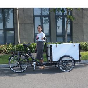 Cafe <span class=keywords><strong>bici</strong></span> a <span class=keywords><strong>tre</strong></span> <span class=keywords><strong>ruote</strong></span> 24 pollici 7 velocità/inter 3 velocità cargo bike GB 9005B - Product Image 1