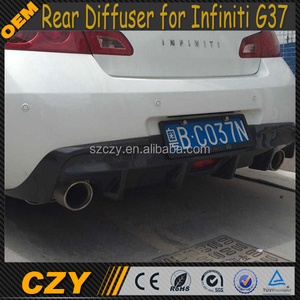 Carbone Diffuseur Arrière pour Infiniti G35 G37 G Série 4D Berline - Product Image 1