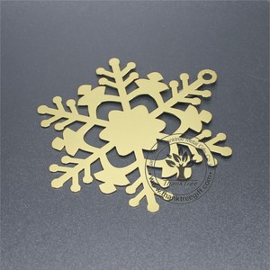 Proveedor de Copos de Nieve Decorativos de Metal, Artesanía Personalizada, en China - Product Image 2