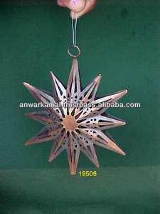 Antique Métal Ornement Décoratif De Noël Carillons Tentures Maison Vaisselle Cheminée Décoration Intérieur Extérieur - Product Image 2