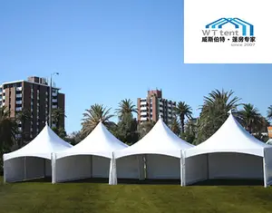 2020 6x12m açık beyaz bahçe çardağı bahar üst marquee