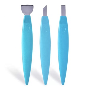 Herramienta de Pedicura Multifuncional de Doble Punta, Lima para <span class=keywords><strong>Pies</strong></span>, Eliminador de Callosidades, Cuchillas de Acero Inoxidable para Piel Dura y Cutículas - Product Image 6