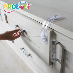 Multifunctionele kleefstrips voor kinderveiligheid, sloten voor kasten, ovens en toiletzittingen - Product Image 2