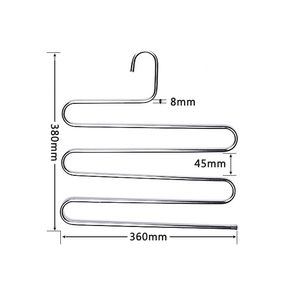 <span class=keywords><strong>Cintre</strong></span> de placard En Acier Inoxydable Multi-usages Magique Économiseur D'espace De Stockage D'espace Rack <span class=keywords><strong>cintre</strong></span> pour garde-robe - Product Image 5