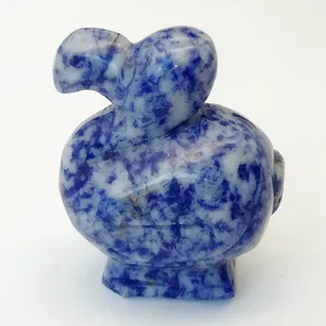 Fengshui Gemstone Dodo Bird Crystal Carvings