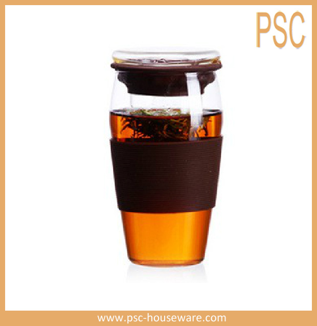 Coloré À La Main En Verre Boule À Thé Tasse Starbucks Tumbler
