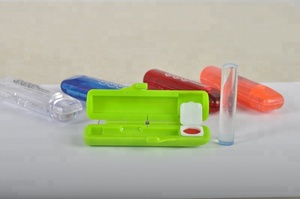 Boîtier de tampon circulaire portable en plastique de style japonais, écologique, marque <span class=keywords><strong>WANGZI</strong></span>, avec tampon encreur, vente en gros de Chine - Product Image 2