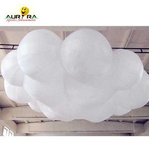 <span class=keywords><strong>Nuvole</strong></span> Gonfiabili LED per Decorazione Eventi e Feste a Tema, Palla Gonfiabile a Forma di Nuvola con Illuminazione LED per Pubblicità - Product Image 5