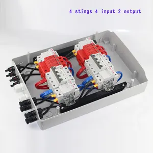 4 מחרוזת combiner תיבת DC1000V שמש פנל combiner box