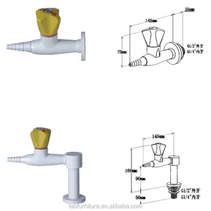 Laboratory fitting bench-top single way lab gas tap supplier