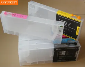 refillable ink cartridge with reset chip for Epson 4000 4400 4450 4800 4880 7600 9600 printer