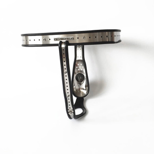 Đen Hoàng Đế SM quan tâm thép không gỉ nam 3 thế hệ t Loại chastity vành đai bảo vệ chống trật bánh ngăn chặn gian lận - Product Image 4