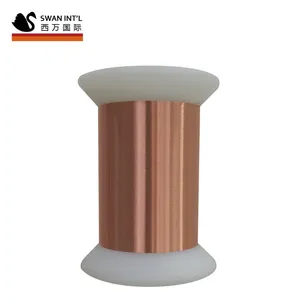 2024 Shanghai SWAN 0.01mm 0.012mm UEW fio magnético de cobre ultrafino fio ultrafino autoligado