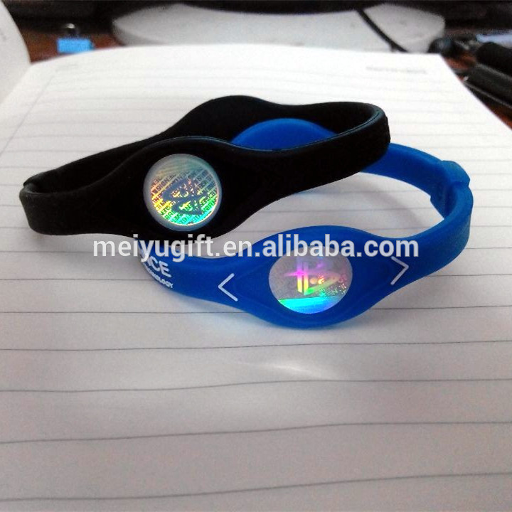 Силиконовый спортивный браслет, Вы можете заменить логотип