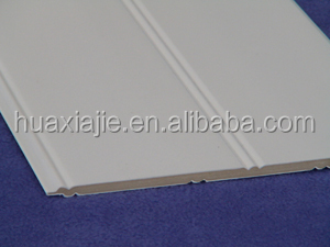 Atacado Moderno Branco PVC Frisado Plank Paneling Fireproof para Apartamento Decoração Bens Chineses - Product Image 3