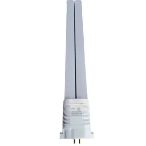 Luz de led pfl em formato de h, 18w, 4pin, gx10q, gy10q, lâmpada de tubo