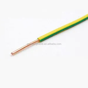 Alta calidad 1,5/2,5/4mm BV tipo sólido Cable de un solo núcleo de alambre eléctrico Cable de alimentación