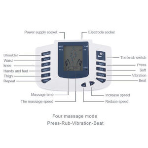 China Nieuwe Innovatieve Product Massage Afslanken Draagbare Elektrische Schok Tien Acupunctuur Digitale Therapie Machine