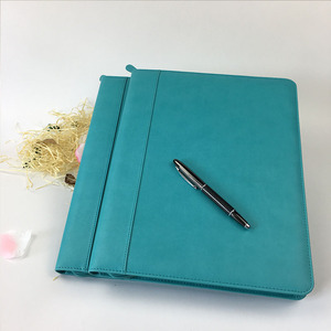 Oficina papelería cuero <span class=keywords><strong>A4</strong></span> <span class=keywords><strong>A2</strong></span> <span class=keywords><strong>A3</strong></span> tamaño cartón duro cubierta Cartera de carpeta de archivos - Product Image 2