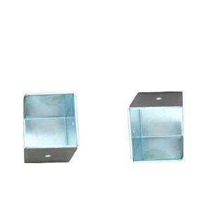 Connettori montaggio 4 set Hardware staffa su un lato altre parti di mobili ruote orientabili - Product Image 3