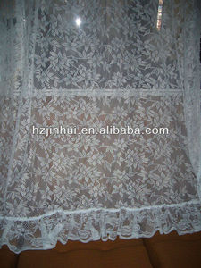 Flower curtain panels <span class=keywords><strong>bella</strong></span> lace rose floral curtain panels - Product Image 4
