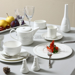 China proveedor todo tipo hotel restaurante cerámica vajilla diseño de cerámica porcelana cena conjunto - Product Image 5