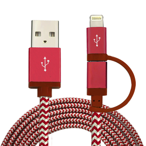 TPE 8 pin Données 2 en 1 multi Câble De Recharge pour <span class=keywords><strong>iphone</strong></span> 5 <span class=keywords><strong>6</strong></span> <span class=keywords><strong>6</strong></span> <span class=keywords><strong>s</strong></span> 7 plus - Product Image 1