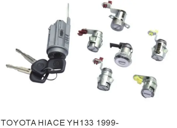 Cho Toyota Hiace yh133 1999- tự động xe lần lượt chuyển đổi tín hiệu/kết hợp chuyển đổi/đánh lửa khởi động chuyển đổi khóa phím