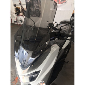 Parabrezza Alto e Lungo per Moto, Protezione Fumé per <span class=keywords><strong>NMAX</strong></span> <span class=keywords><strong>155</strong></span>, Deflettori in Policarbonato - Product Image 3
