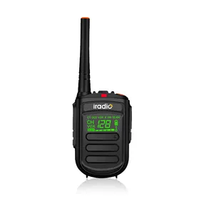 Iradio DP-168 מיני dmr uhf vhf דיגיטלי ילדים ווקי טוקי