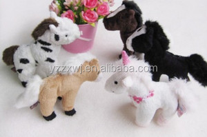 Peluche cavallo bianco giocattoli/cavallo giocattoli per ragazze/giocattoli di peluche cavallo felice - Product Image 5