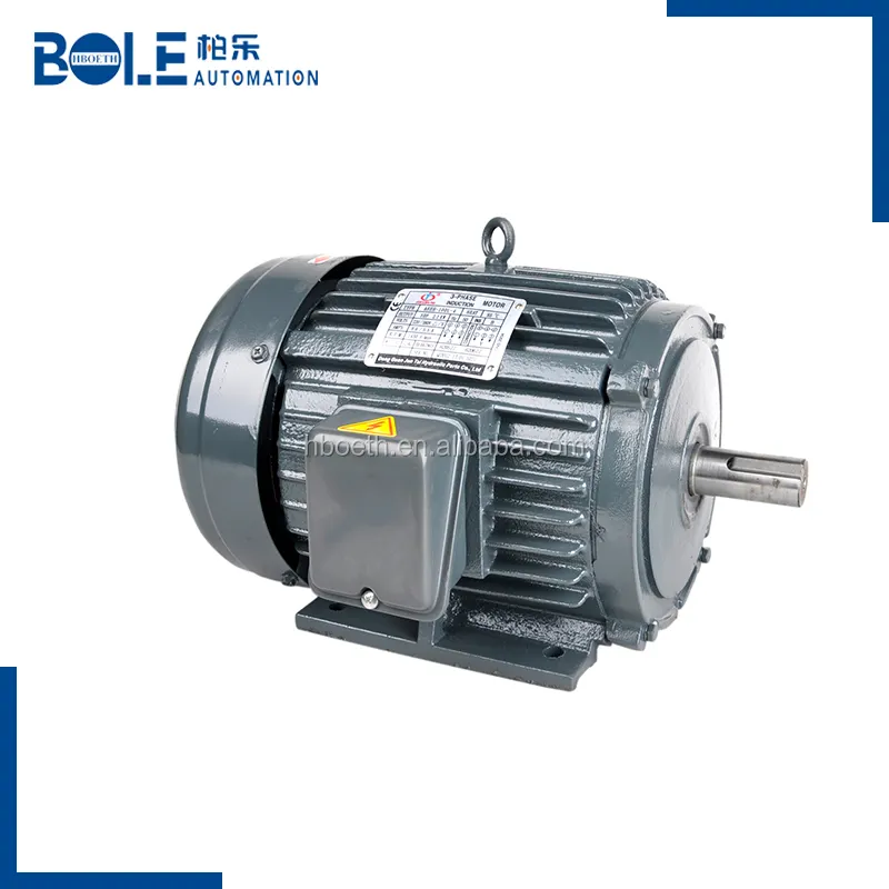 3 phase 10HP 7.5kw T6B type horizontal electrical motors for hydraulic