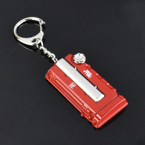 Zinc Alloy Engine Head Cover Cylinder Hood Keychain <strong>Keyring</strong> Key Chain <strong>Ring</strong> - Product Image 4