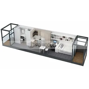 Steel building prefabricated modern fashion container house