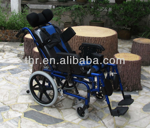 Silla de Ruedas de respaldo alto, reclinable, THR-CW958L, para paliar el cerebro - Product Image 4