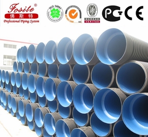 SN8 80Inch HDPE Twin Đúp Tường Sóng Hệ Thống Thoát Nước Ống - Product Image 6