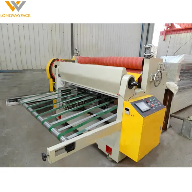 Corrugated paper board sheet cutter machine/ production line reel paper sheet cutter