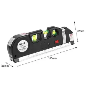 LV03 Çok Amaçlı Lazer Seviye mezura Standardı ve Metrik Bant Cetveli