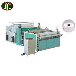 JYD Bán Tự Động Vệ Sinh Giấy Vệ Sinh Làm Xả Băng Tua Máy Jumbo Cuộn Giấy Kraft Rewinder Máy - Product Image 6