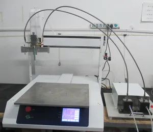 2018 benchtop אוטומטי AB דבק dispenser מכונת עבור אפוקסי שרף/סיליקון