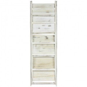 Estante <span class=keywords><strong>de</strong></span> Exhibición <span class=keywords><strong>de</strong></span> <span class=keywords><strong>Madera</strong></span> Blanca al por Mayor, Soporte Plegable para Plantas y Flores - Product Image 2