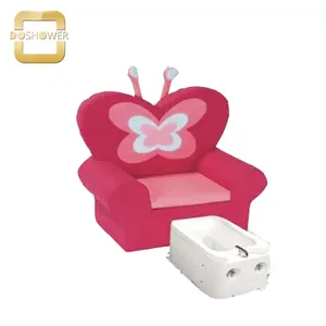 DS-Baiser kid mode haut dossier canapé enfants spa pédicure chaise Offre Spéciale pour des meubles de salon d'enfants